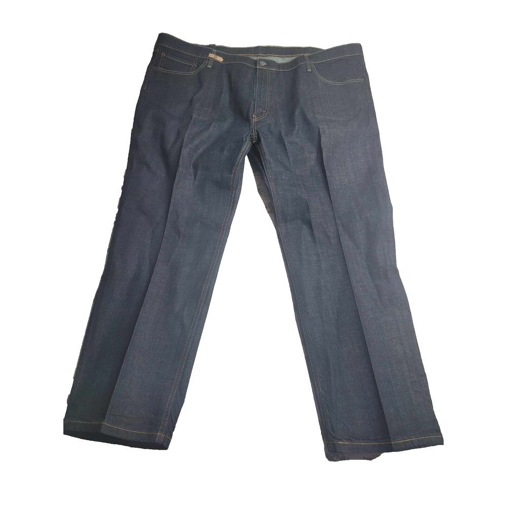 3566 Levi's 541 Jeans Men's 50x30 Athletic Taper Dark Wash Comfort Stretch Denim